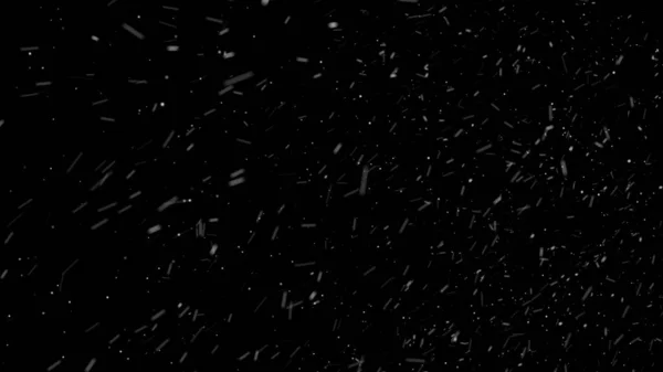 Elemento de nieve Snowfall Overlay — Foto de Stock