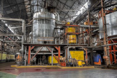 Gondang Baru'daki koloni şeker fabrikası, Java, Endonezya