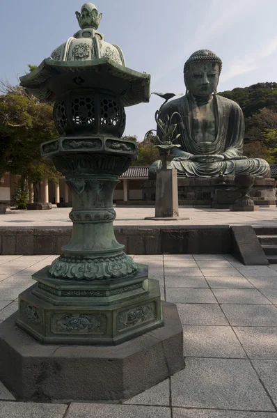 Daibutsu or Budha Amida in Kotokuin temple, Japan — Stock Photo, Image