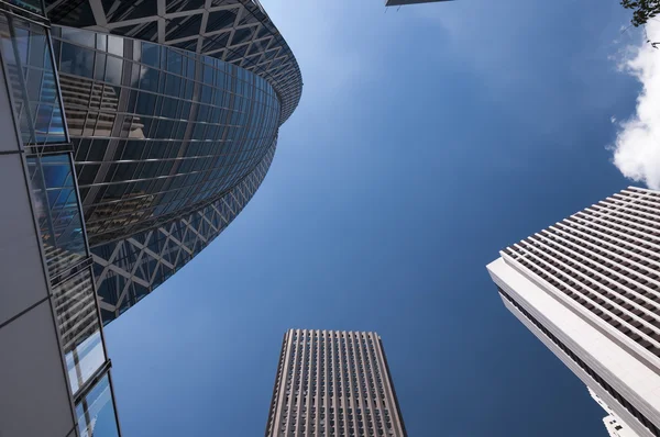 日本东京新宿区的摩天大楼 — 图库照片