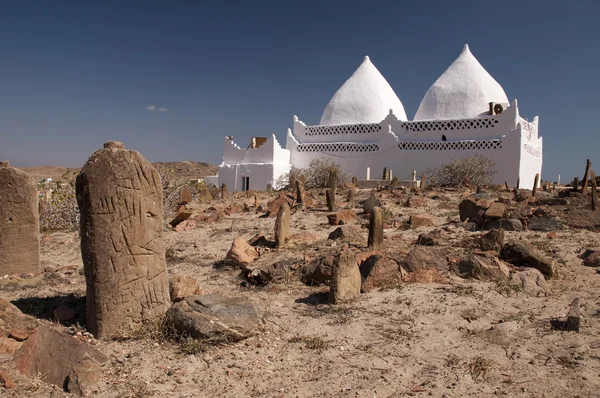 Profeetta Bin Alin, Mirbatin, Omanin hauta — kuvapankkivalokuva