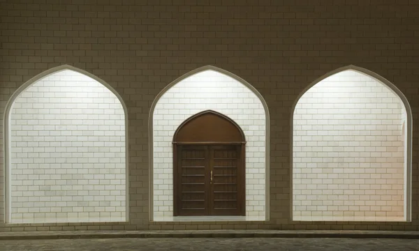 Arab stílusú ajtó három portálok — Stock Fotó