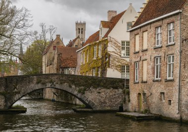 Brugge romantik şehir