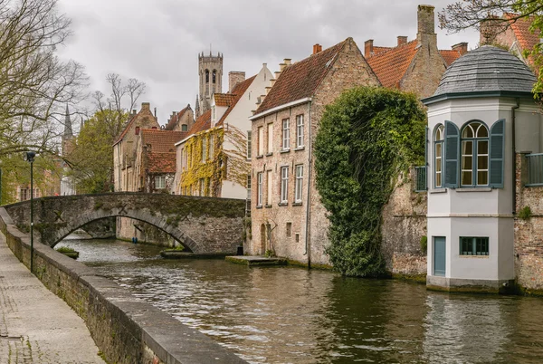 Brugge a cidade romântica — Fotografia de Stock