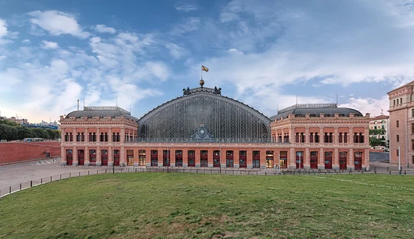 Madrid rail train station — Stock Photo, Image