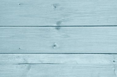 Eski mavi ahşap duvarın dokusu Düğümler ve çatlaklar yakın