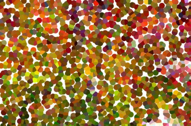 Parlak daireler ve mor, yeşil, mavi, beyaz, pembe, kırmızı, turuncu, sarı tonlu geometrik şekillerle soyut güzel bir arkaplan.