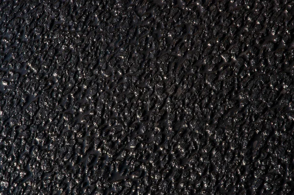 Texture Wet Asphalt Road Cracks Close Dark Gray Shade Royalty Free Stock Images