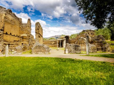 Villa Adriana antik kalıntıları