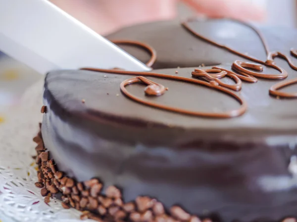 sacher torte Close-Up.