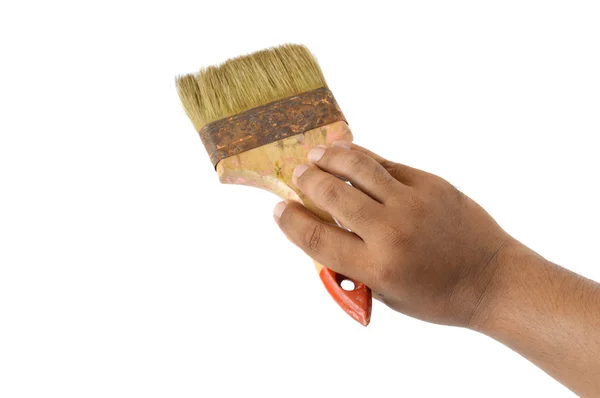 Old paint brush — Stock Photo, Image