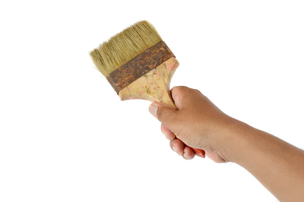 Old paint brush — Stock Photo, Image