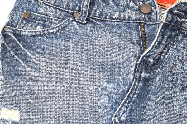 Mini jeans pour femme — Photo