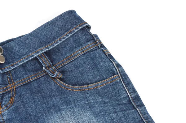 Mini jeans för kvinna — Stockfoto