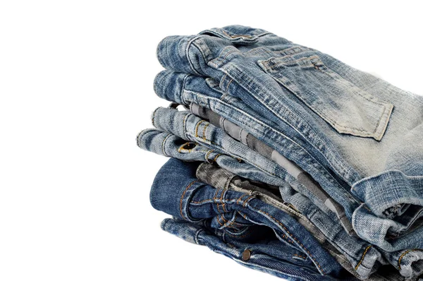 Mini jeans para mulher — Fotografia de Stock