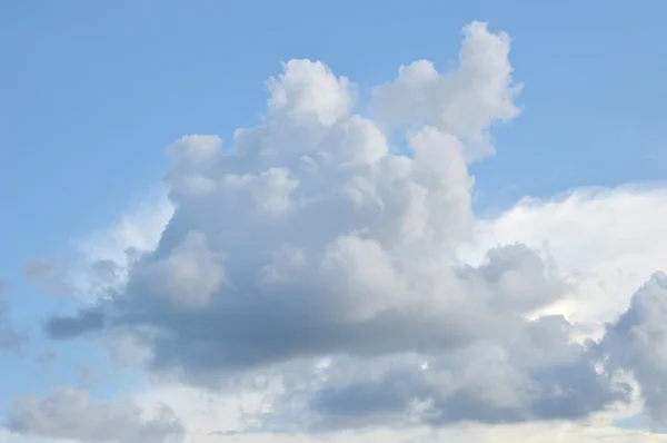 青い空に雲が広がり — ストック写真