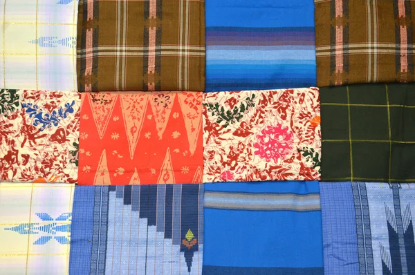 Detailed pattern of batik cloth — Stock Photo, Image
