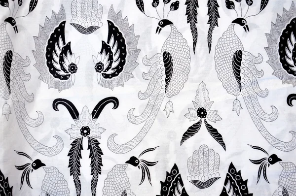 Detaljerade mönster av batik trasa — Stockfoto
