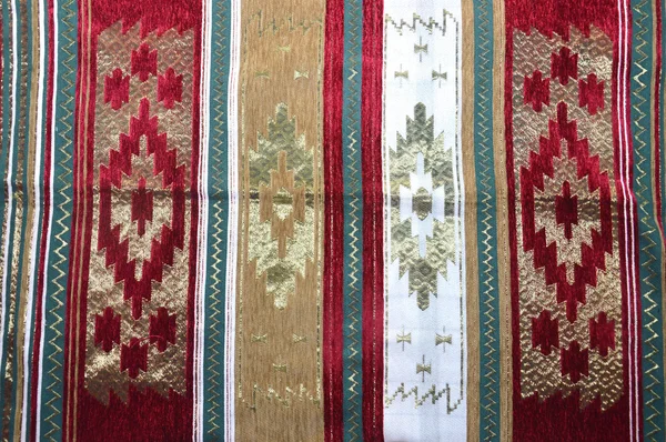 Patrón detallado de tela batik — Foto de Stock