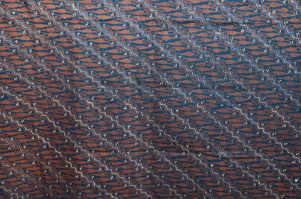 Detailliertes Muster aus Batikstoff — Stockfoto