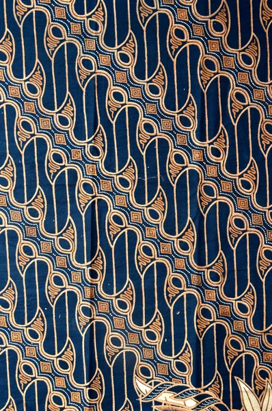 Modèle détaillé de tissu batik — Photo