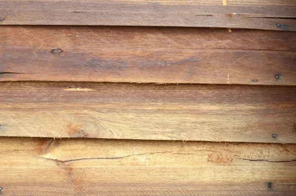Wzór na nowe brązowe ściany drewniane — Zdjęcie stockowe