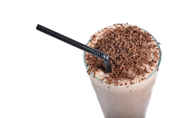 Batido de chocolate bebida — Fotografia de Stock