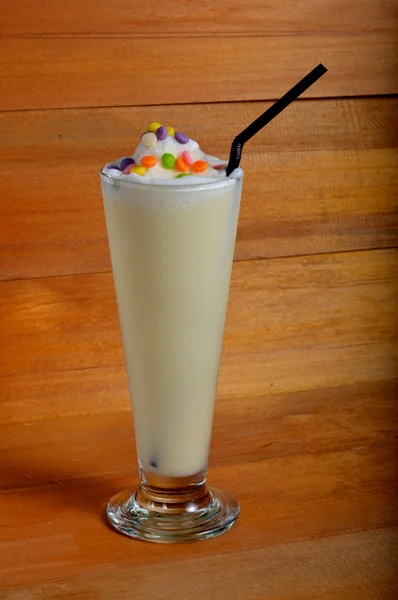 Minuman milkshake mangga — Stok Foto