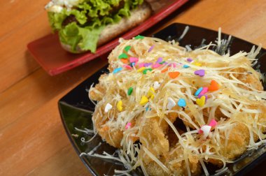 çıtır çıtır kızarmış muz