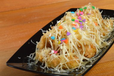 çıtır çıtır kızarmış muz