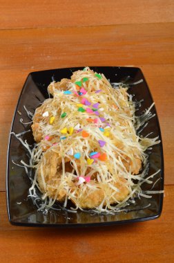 çıtır çıtır kızarmış muz