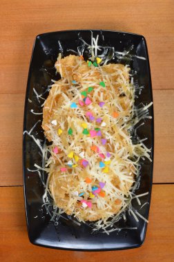 çıtır çıtır kızarmış muz