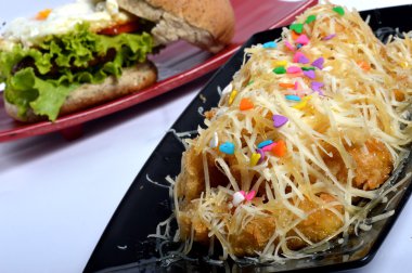 çıtır çıtır kızarmış muz