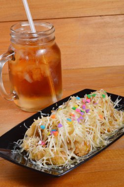 çıtır çıtır kızarmış muz