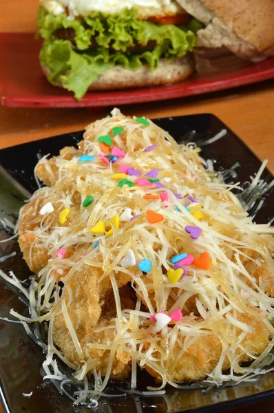 Pisang goreng renyah — Stok Foto