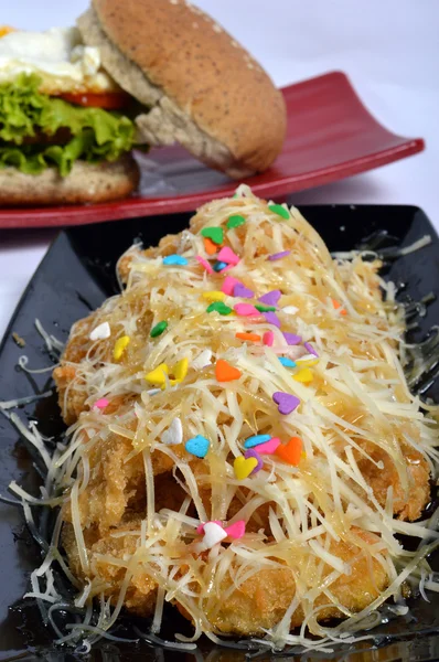 çıtır çıtır kızarmış muz