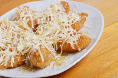 çıtır çıtır kızarmış muz