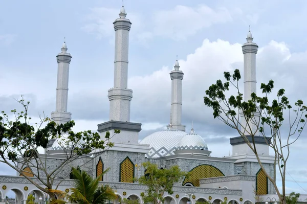 Mezquita Hidayaturrahman Centro Islámico Nunukan Indonesia —  Fotos de Stock