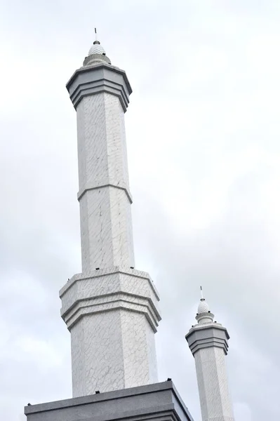 Mesquita Hidayaturrahman Centro Islâmico Nunukan Indonésia — Fotografia de Stock