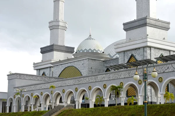 Mesquita Hidayaturrahman Centro Islâmico Nunukan Indonésia — Fotografia de Stock