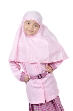 Müslüman küçük kız