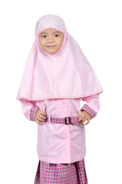 Moslem liten flicka — Stockfoto