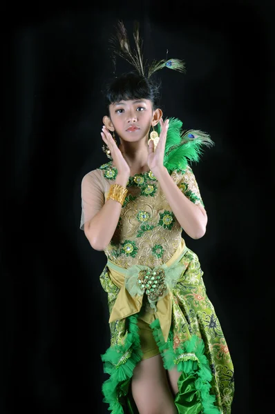 Portrait of asian teenage girl — Stock Photo, Image