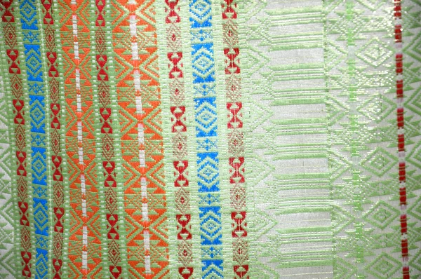 Indonésia tecido de seda sarong — Fotografia de Stock