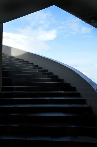 Escadas de concreto — Fotografia de Stock