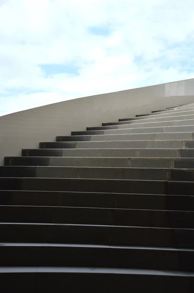 Escaliers en béton — Photo