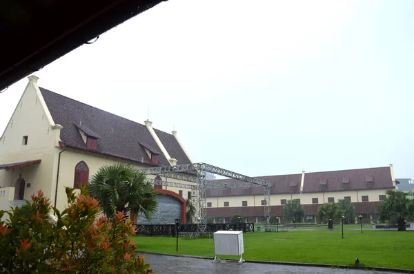 Fort Rotterdam, Makassar Indonezja — Zdjęcie stockowe