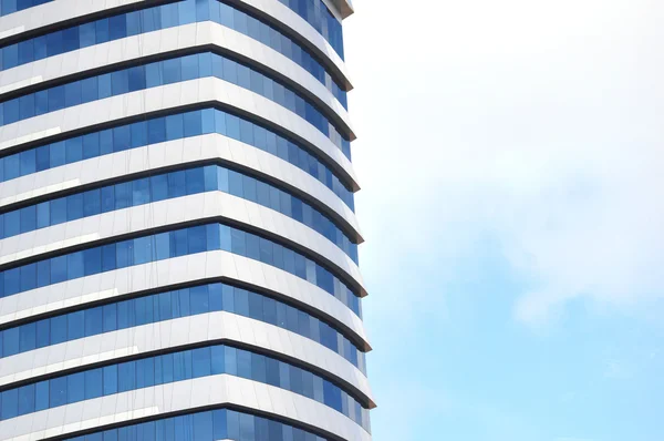 Glass wall on the building — Stock Photo, Image