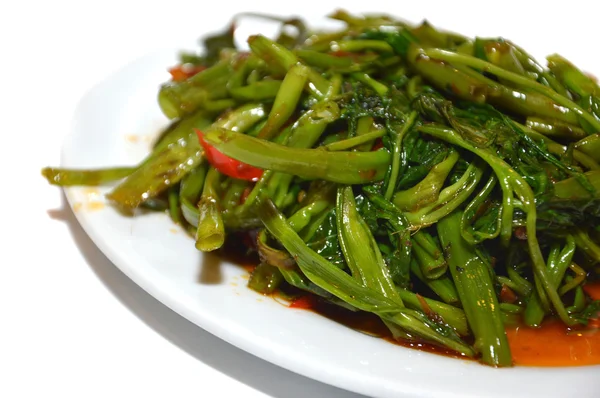 Kangkung saltato — Foto Stock