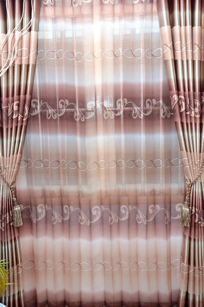 Silk curtain — Zdjęcie stockowe